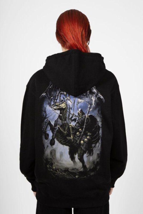 WASTED PARIS(ウェイステッドパリス) ジップパーカー HOODIE ZIP ASHES