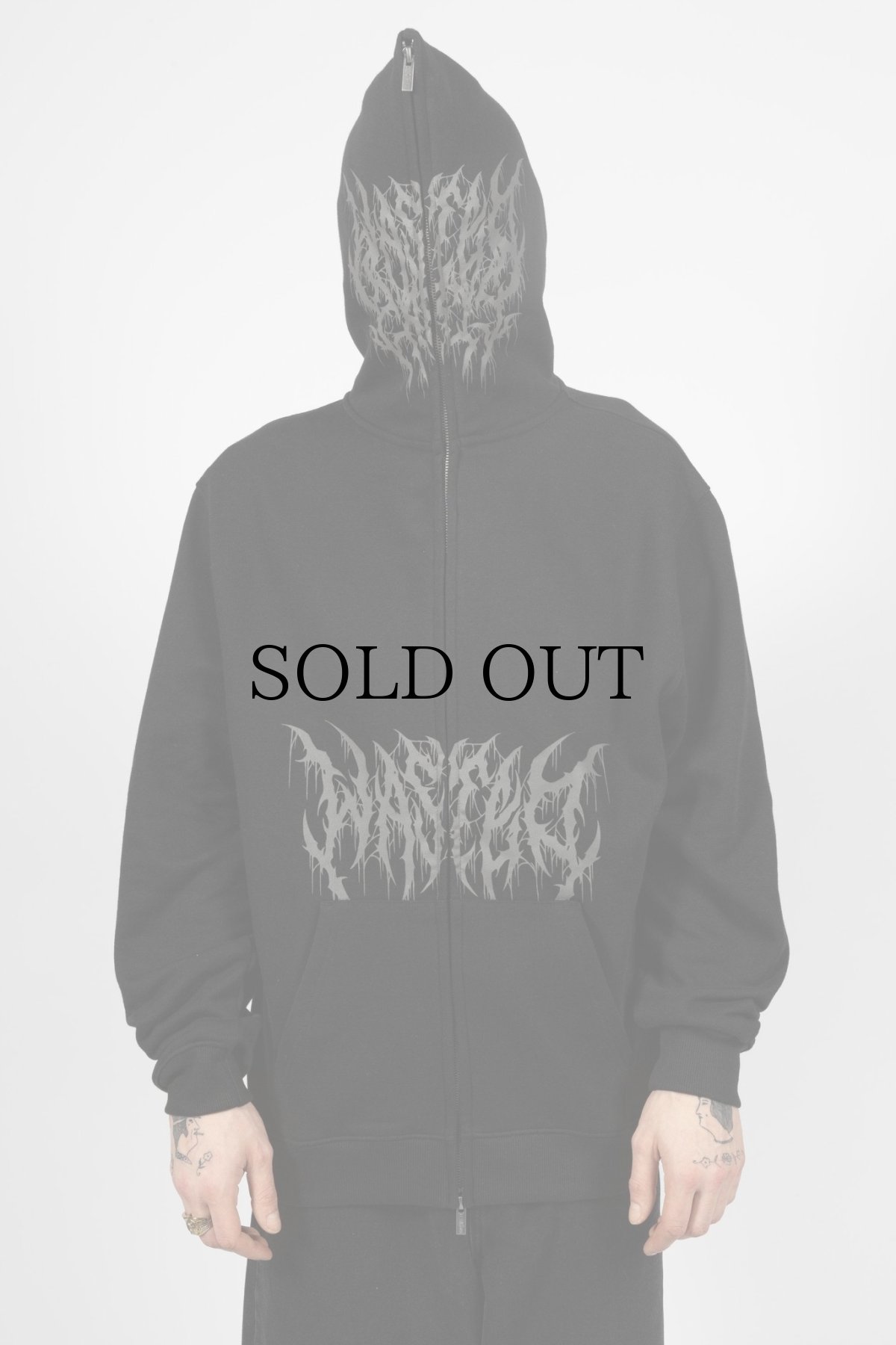 画像7: WASTED PARIS(ウェイステッド パリ) / HOODIE FULL ZIP BLITZ (7)