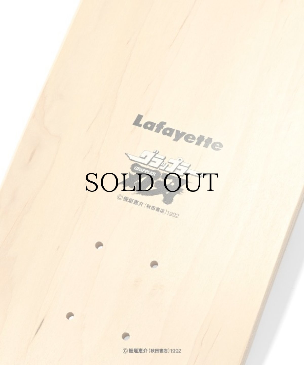 画像8: LFYT(ラファイエット) / LFYT × GRAPPLER BAKI - BAKI YUJIRO SKATE DECK (8)