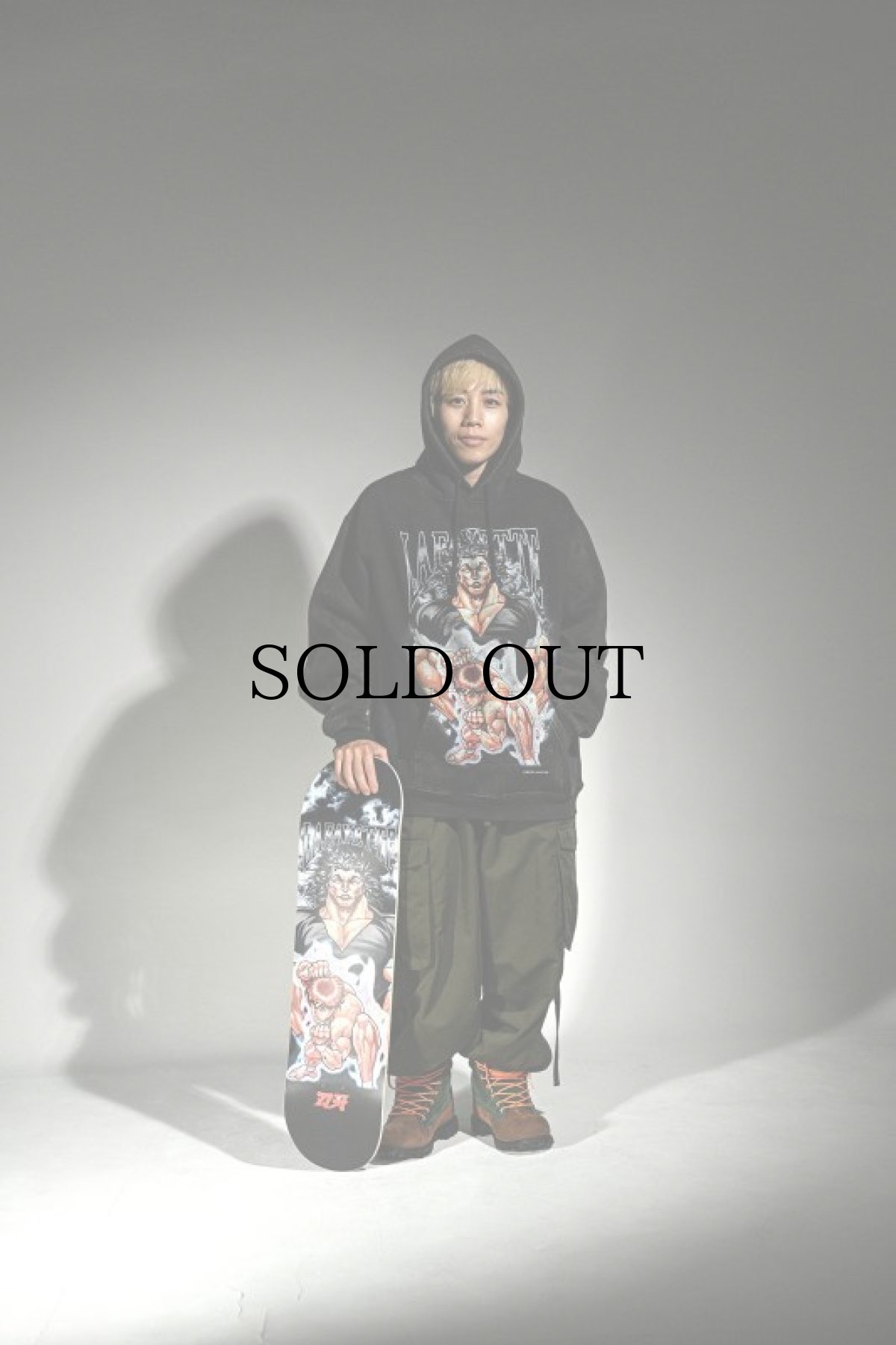 画像10: LFYT(ラファイエット) / LFYT × GRAPPLER BAKI - BAKI YUJIRO SKATE DECK (10)