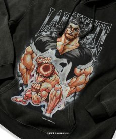 画像4: LFYT(ラファイエット) / LFYT × GRAPPLER BAKI - BAKI YUJIRO HOODIE (4)