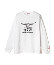 画像1: CUTRATE(カットレイト) / TX LOGO DROPSHOULDER L/S TEE (1)