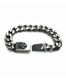 画像1: ArgentGleam / ArgentGleam Classic Bracelet NARROW(CROSS) (1)