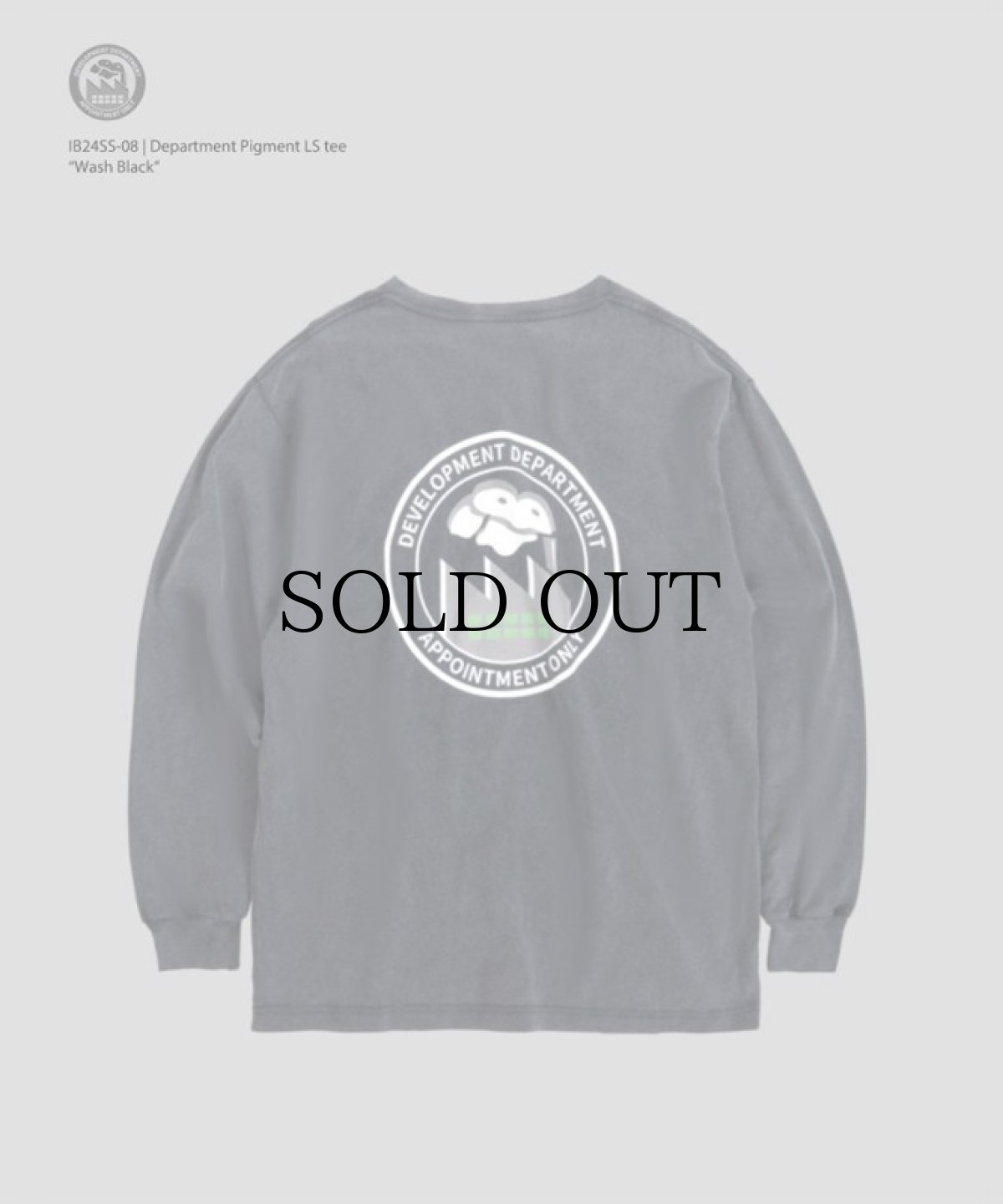 画像1: 【30%OFF】INTERBREED / Department Pigment LS tee (1)