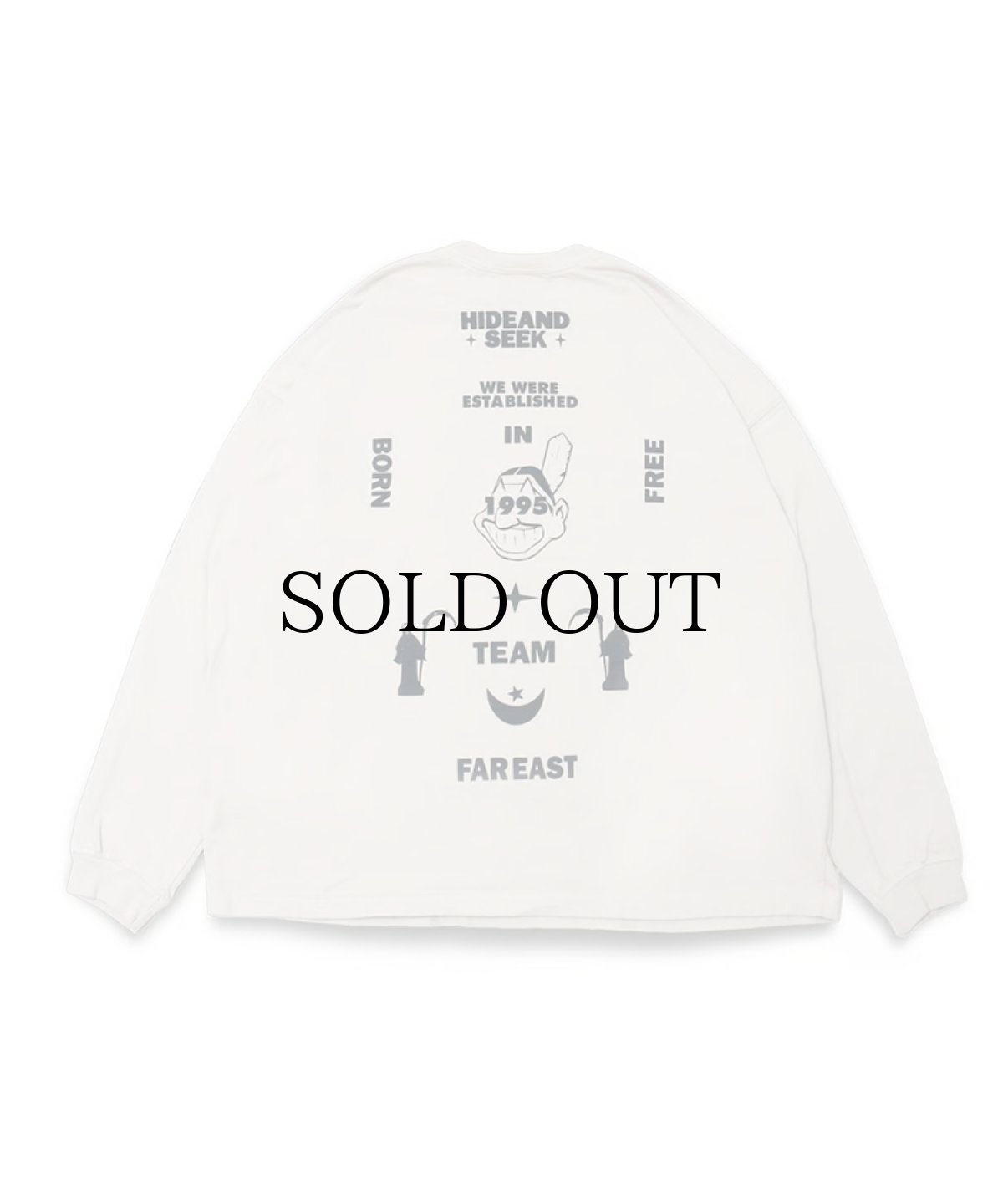 画像2: HIDEANDSEEK(ハイドアンドシーク) / Indian L/S Tee(24ss) (2)