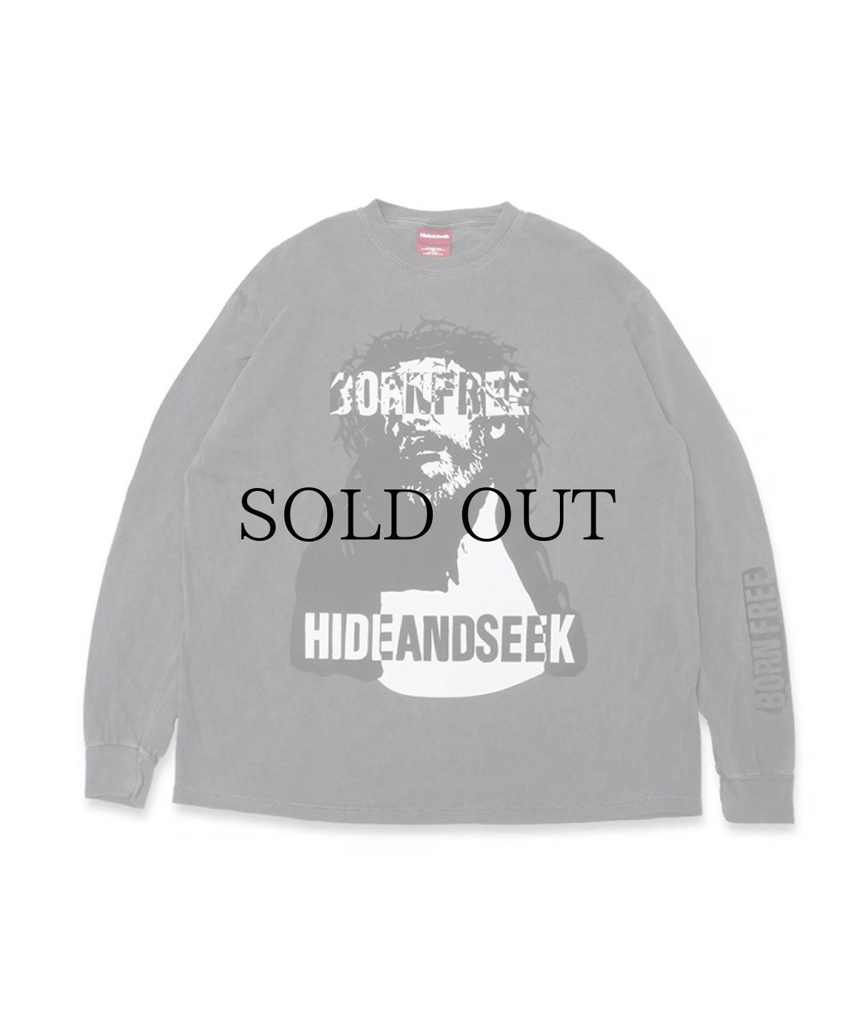 画像2: HIDEANDSEEK(ハイドアンドシーク) / Jesus L/S Tee(Front) (2)