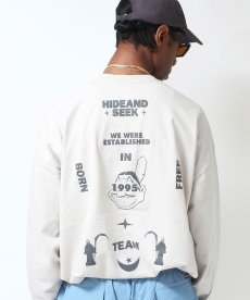 画像1: HIDEANDSEEK(ハイドアンドシーク) / Indian L/S Tee(24ss) (1)