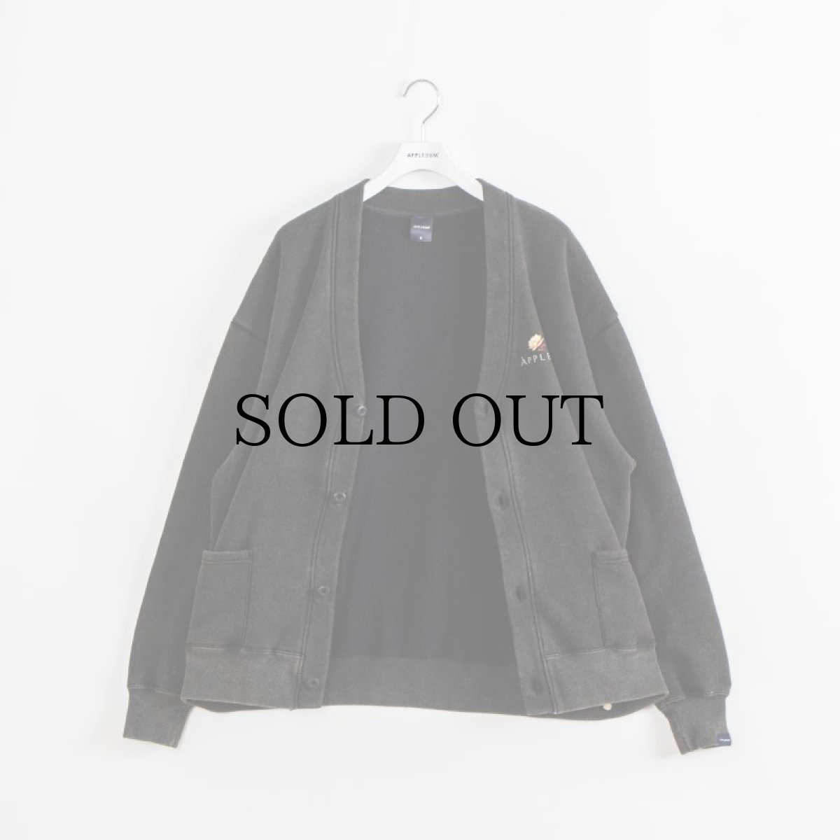 画像4: APPLEBUM(アップルバム) / POWDER BLEACH SWEAT CARDIGAN (4)