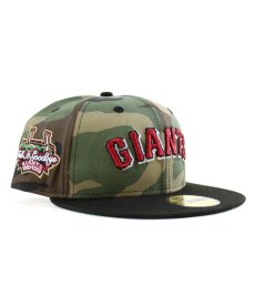 画像1: NEW ERA / San Francisco Giants - 59FIFTY TELL IT GOODBYE WOODLAND CAMO (1)