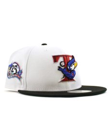 画像1: NEW ERA / Toronto Blue Jays - 59FIFTY 25TH ANV WHITE/BLACK (1)