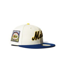 画像1: NEW ERA /  New York Mets - 59FIFTY 25TH ANV CHROME/LIGHT ROYAL (1)