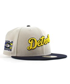 画像1: NEW ERA / Detroit Tigers - 59FIFTY WS 2006 STONE/NAVY (1)