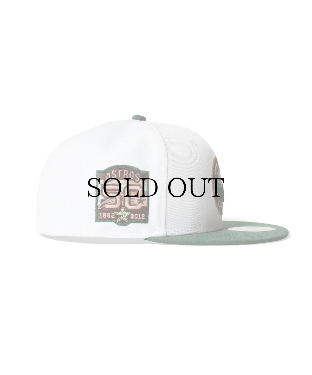 画像3: NEW ERA /  Houston Astros - 50th ANV 59FIFTY WHITE/PINE (3)