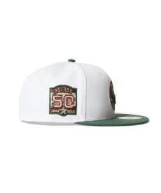 画像3: NEW ERA /  Houston Astros - 50th ANV 59FIFTY WHITE/PINE (3)