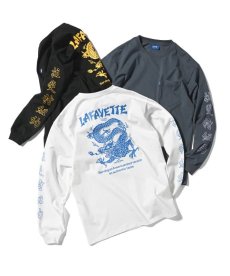 画像2: LFYT(ラファイエット) / WO DRAGON POCKET L/S TEE (2)