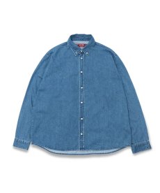 画像4: HIDEANDSEEK(ハイドアンドシーク) / Denim B.D. L/S Shirt (4)