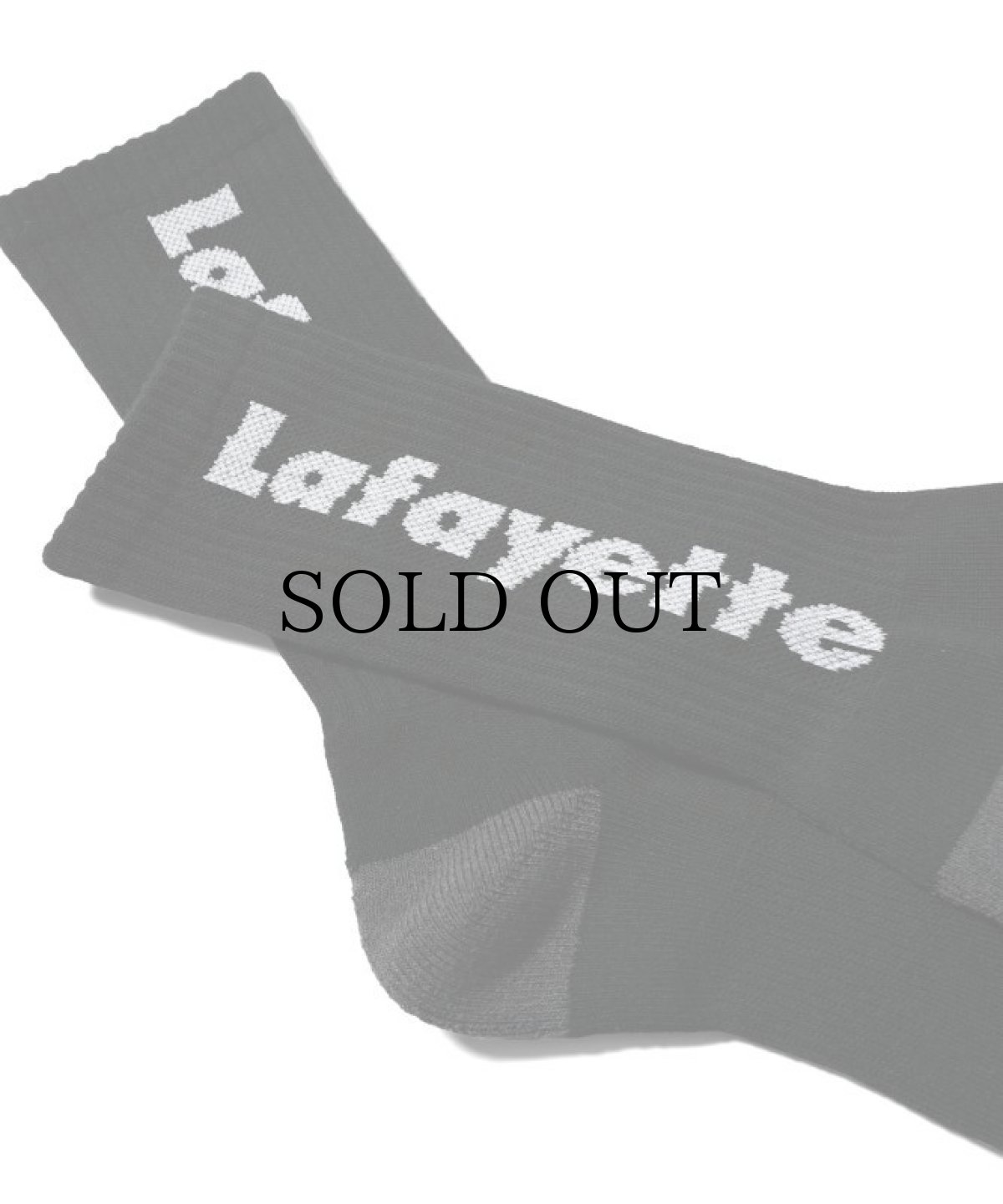 画像6: LFYT(ラファイエット) /  LAFAYETTE LOGO CREW SOCKS (6)