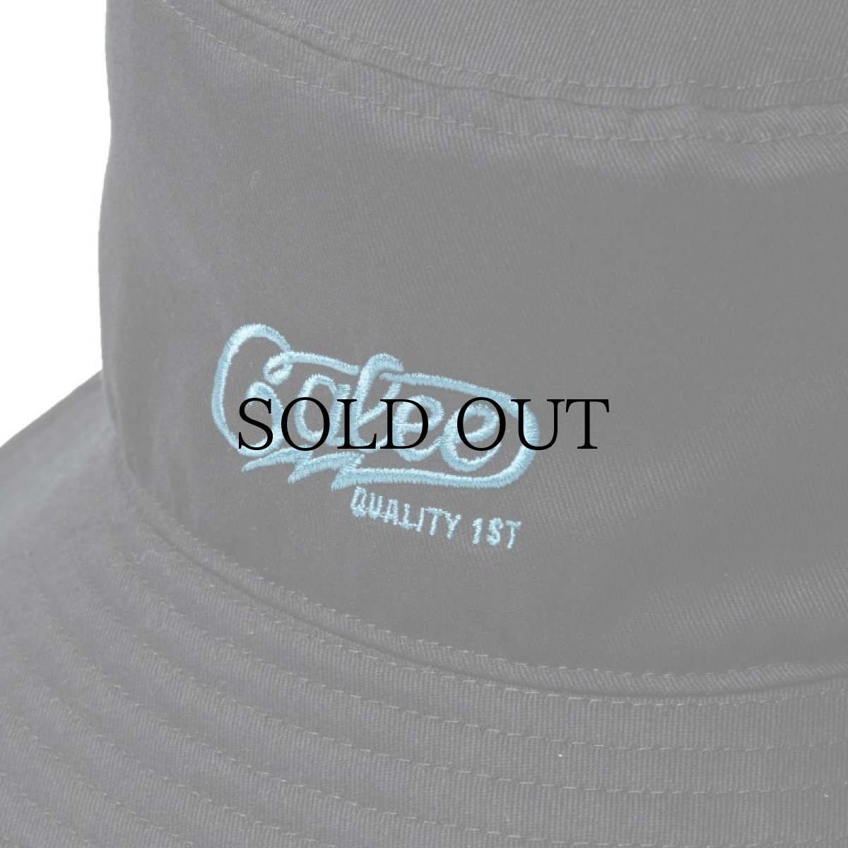 画像2: CALEE(キャリー) / EMBROIDERY & WAPPEN BUCKET HAT <TYPE A> (2)