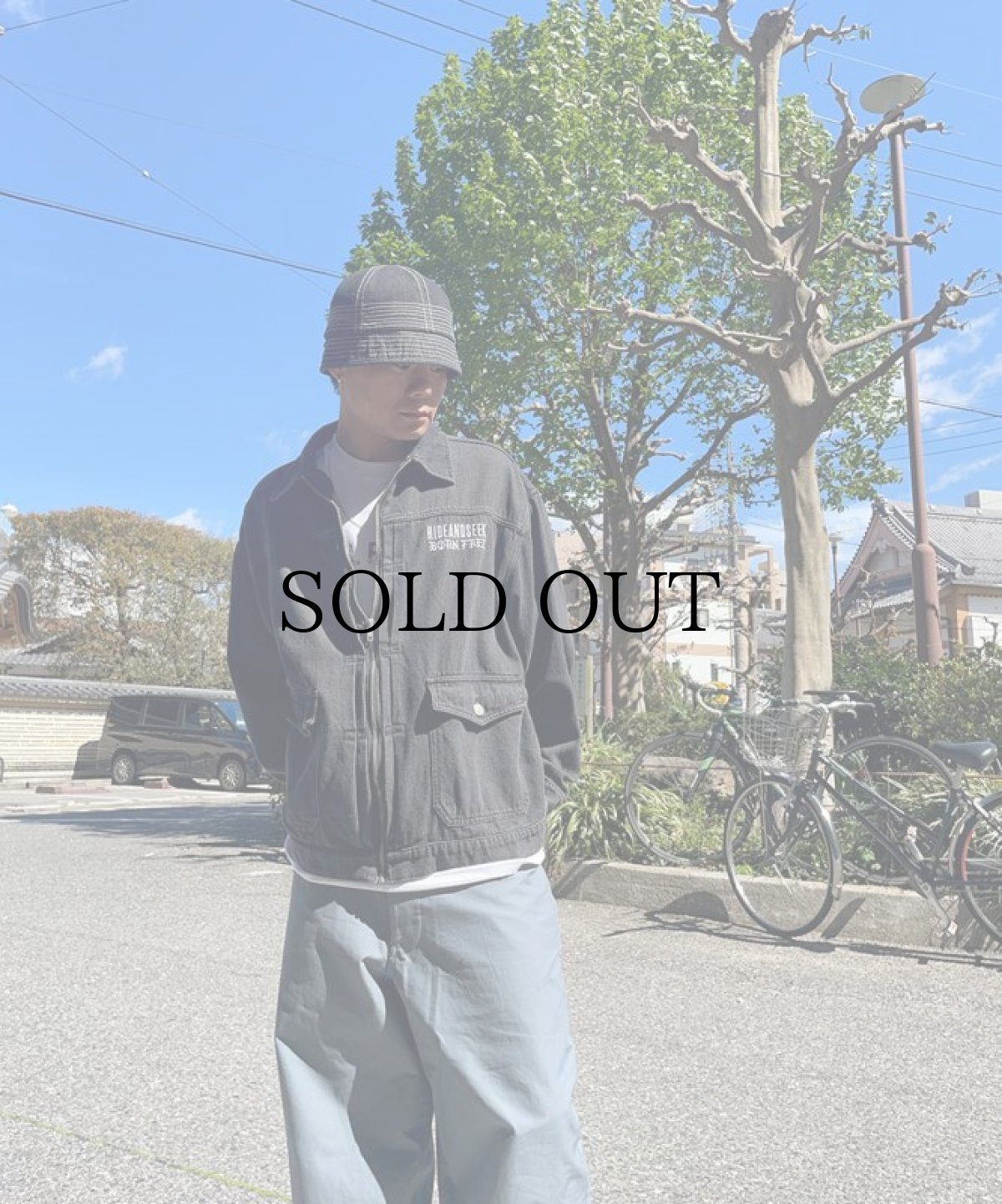 画像5: HIDEANDSEEK(ハイドアンドシーク) / Denim Zip Jacket (5)