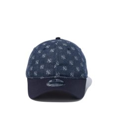 画像2: NEW ERA / 9TWENTY MLB Jacquard ニューヨーク・ヤンキース ネイビー × クローム ネイビーバイザー (2)