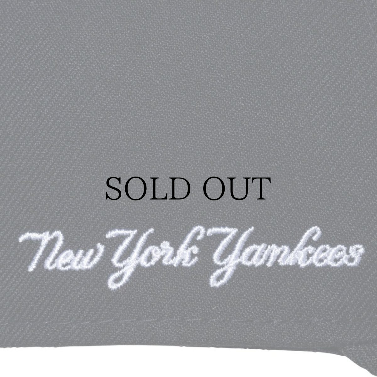 画像3: NEW ERA / LP 59FIFTY Gray Undervisor ニューヨーク・ヤンキース ブラック グレーアンダーバイザー (3)