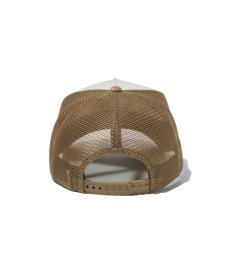 画像3: NEW ERA / 9FORTY A-Frame トラッカーMLB Jacquard ロサンゼルス・ドジャース カーキ/クローム (3)