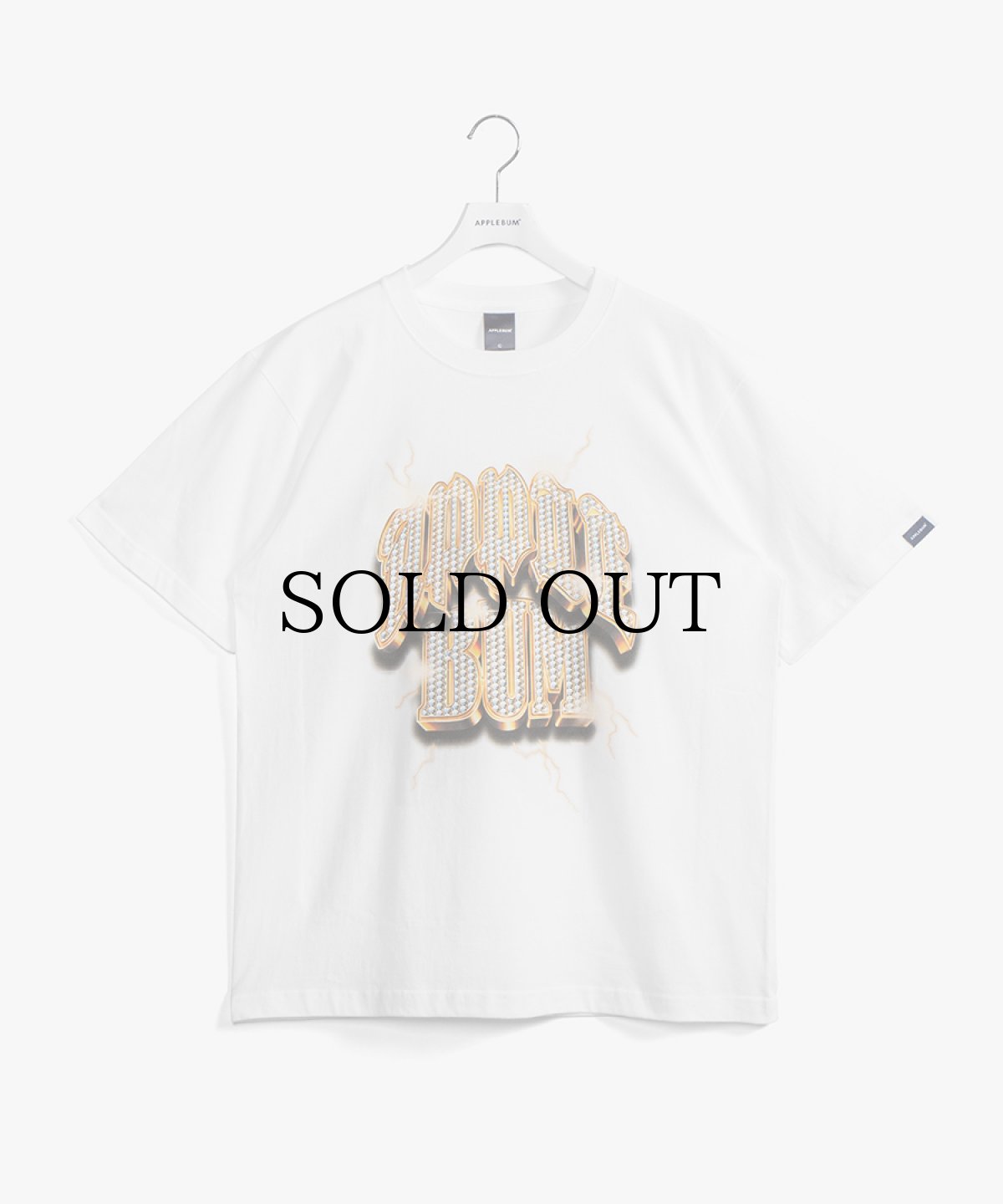 画像2: APPLEBUM(アップルバム) / "BLING-BLING LOGO" T-SHIRT (2)