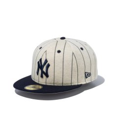 画像1: NEW ERA / 59FIFTY MLB Oatmeal Heather ニューヨーク・ヤンキース (1)