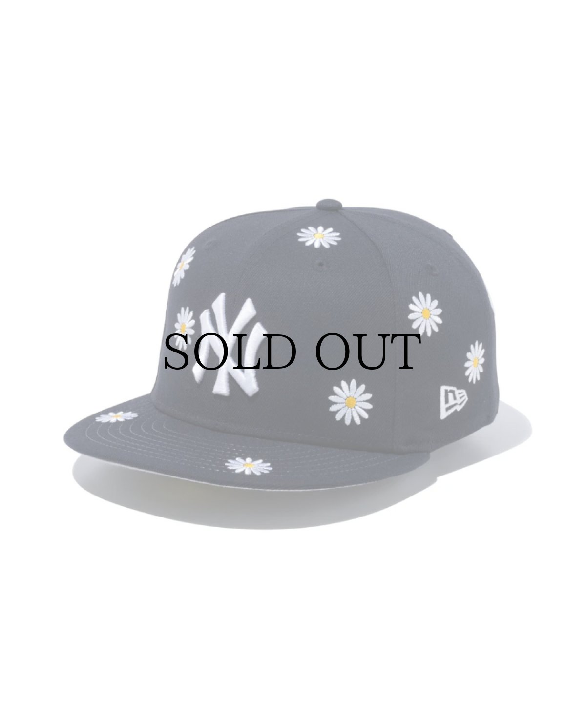 画像1: NEW ERA / 59FIFTY Flower Embroidery ニューヨーク・ヤンキース (1)