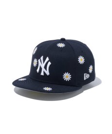 画像1: NEW ERA / 59FIFTY Flower Embroidery ニューヨーク・ヤンキース (1)