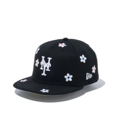 画像1: NEW ERA / 59FIFTY Flower Embroidery ニューヨーク・メッツ (1)