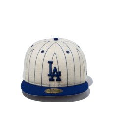 画像2: NEW ERA / 59FIFTY MLB Oatmeal Heather ロサンゼルス・ドジャース (2)