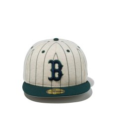 画像2: NEW ERA / 59FIFTY MLB Oatmeal Heather ボストン・レッドソックス (2)