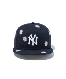 画像2: NEW ERA / 59FIFTY Flower Embroidery ニューヨーク・ヤンキース (2)