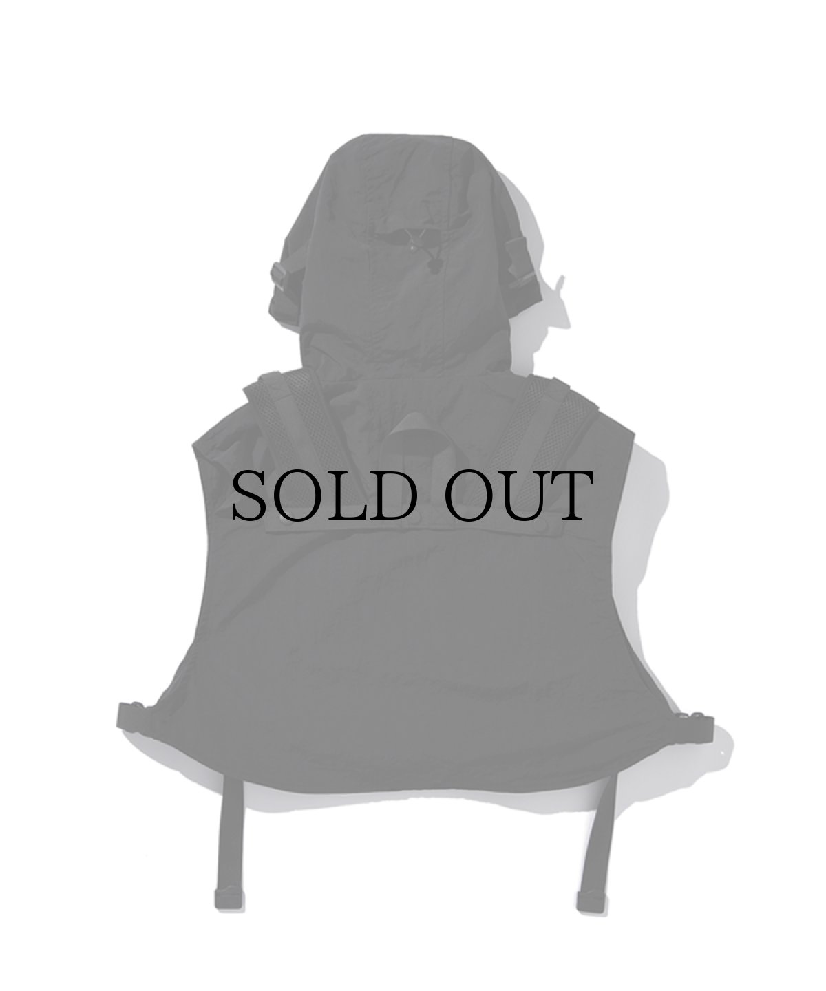 画像3: EL REIGN(エルレイン) / CYBER SHORT NYLON VEST (3)