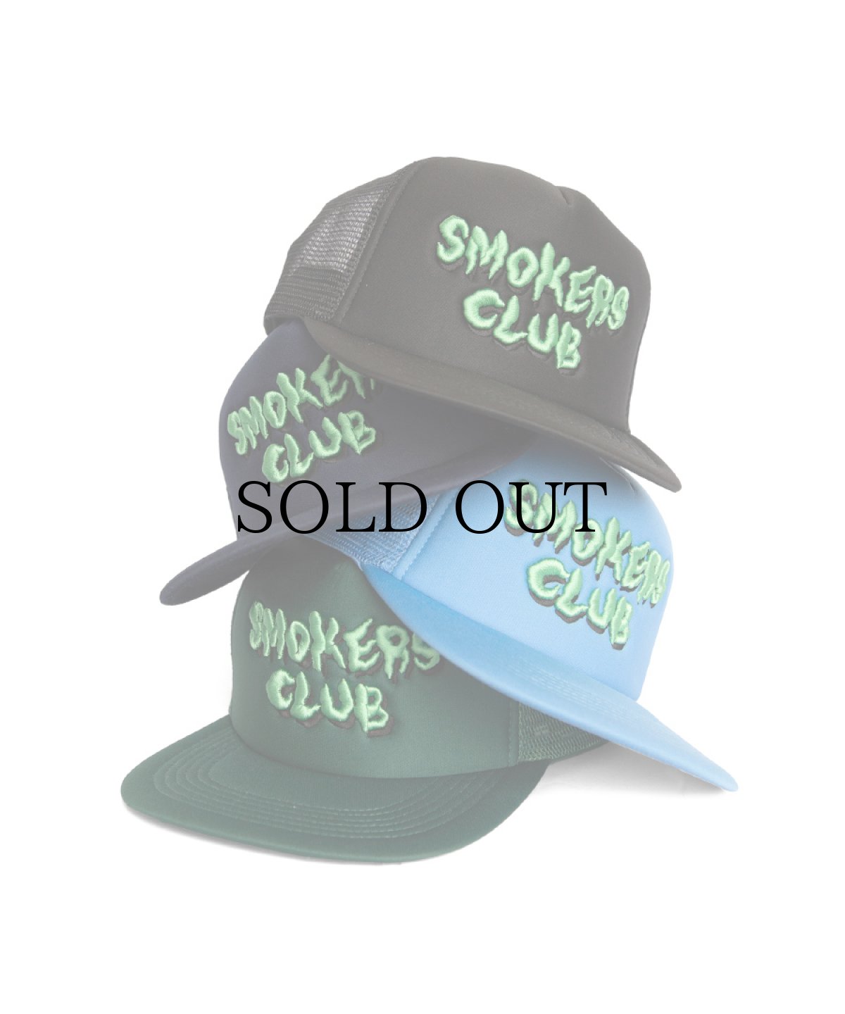画像2: HAIGHT / [HIROTTON] SMOKERS CLUB MESH CAP (2)