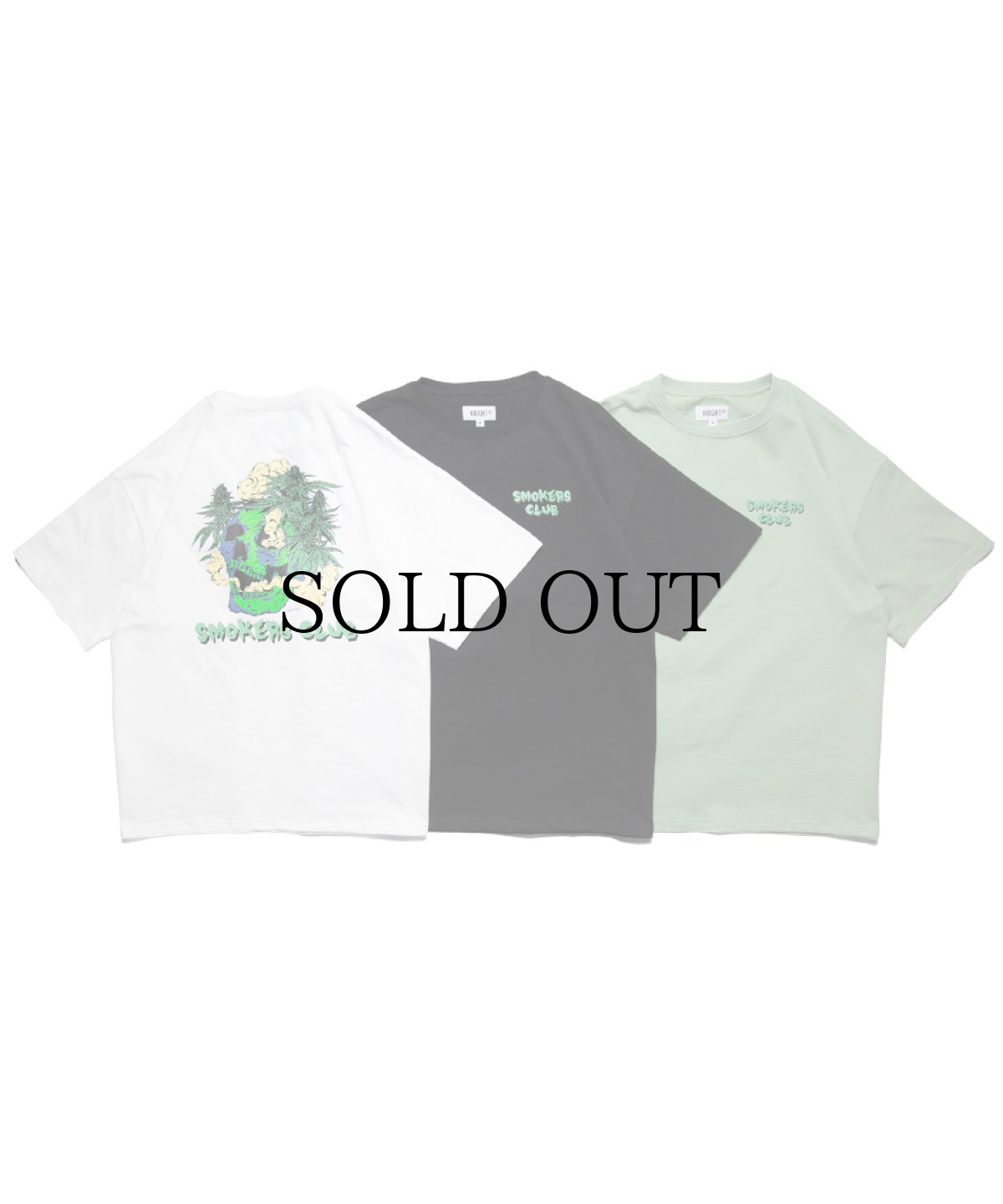 画像1: HAIGHT / [HIROTTON] SMOKERS CLUB Tee (1)