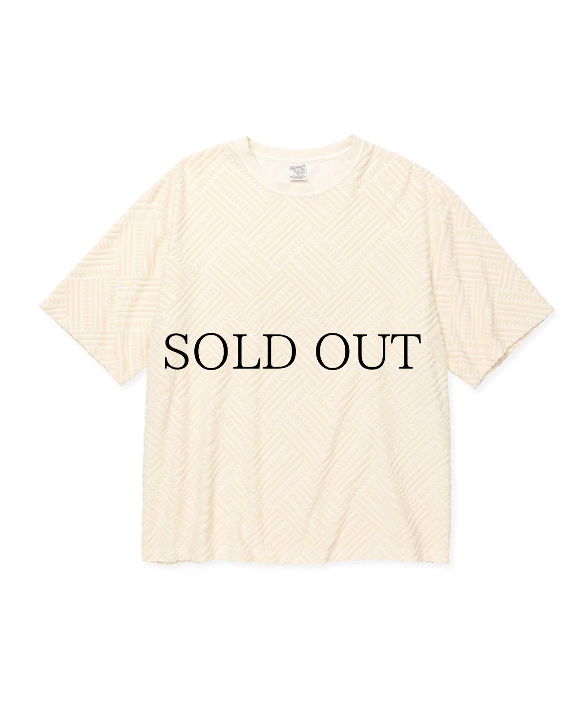 画像3: CALEE(キャリー) / PILE JACQUARD DROP SHOULDER CS (3)