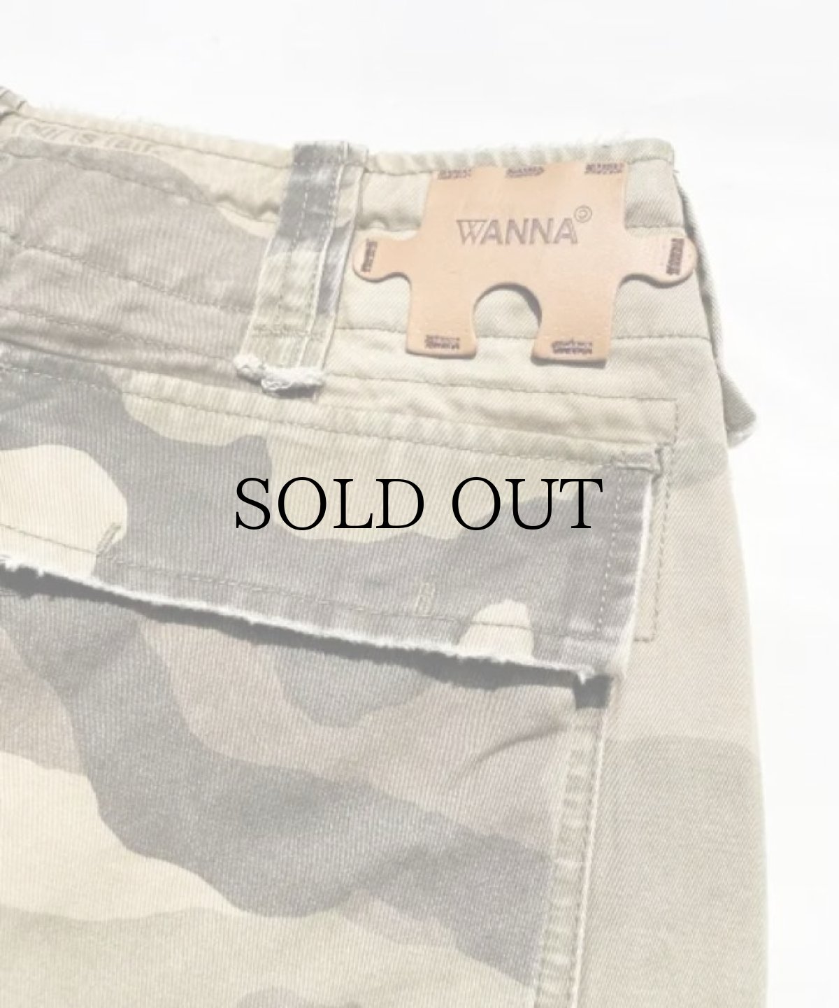 画像6: 【20%OFF】WANNA / WANNA Mirageland cargo shorts (6)