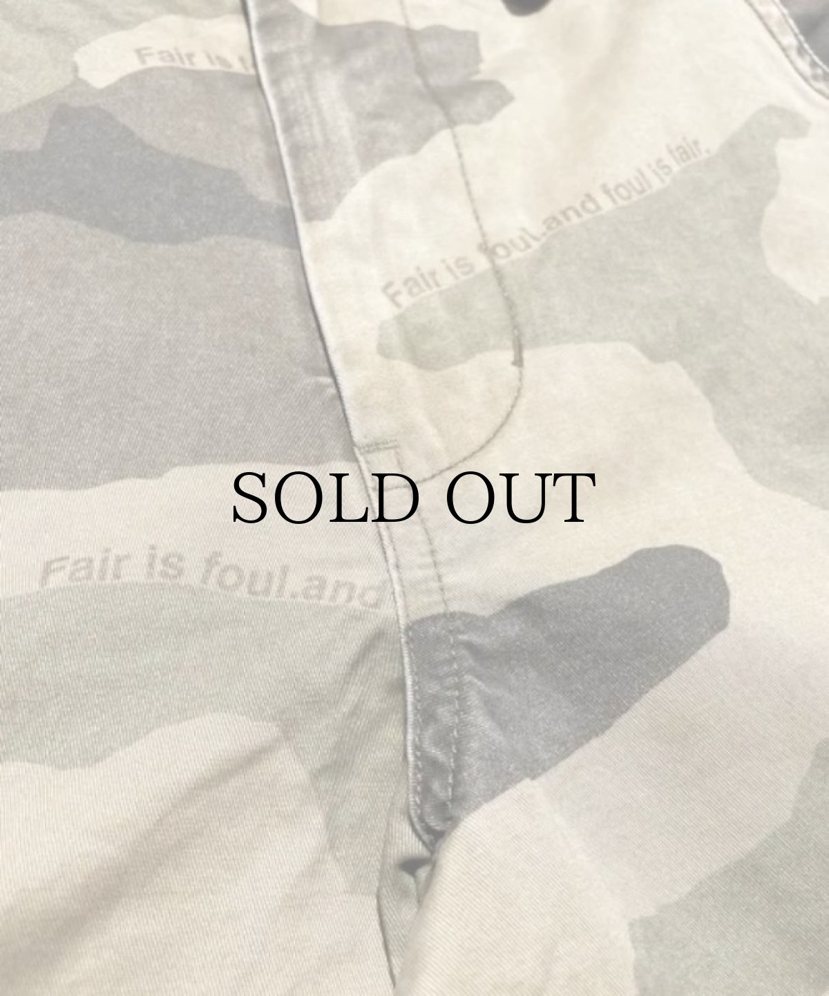 画像4: 【20%OFF】WANNA / WANNA Mirageland cargo shorts (4)