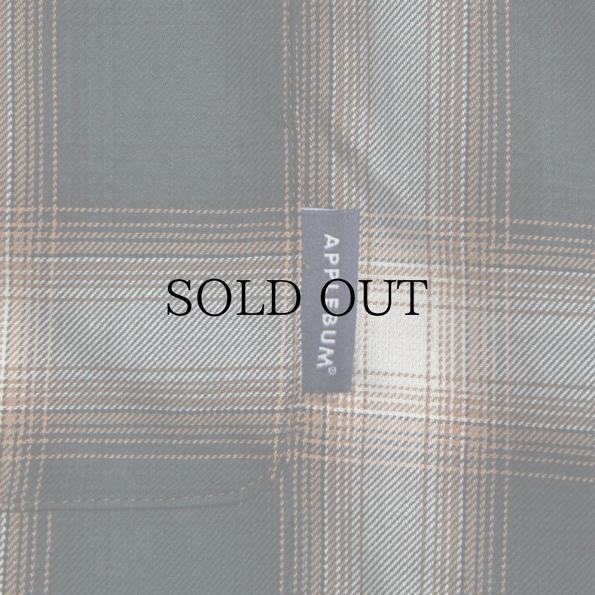 画像5: APPLEBUM(アップルバム) / HOMBRE CHECK COLLARLESS SHIRT (5)