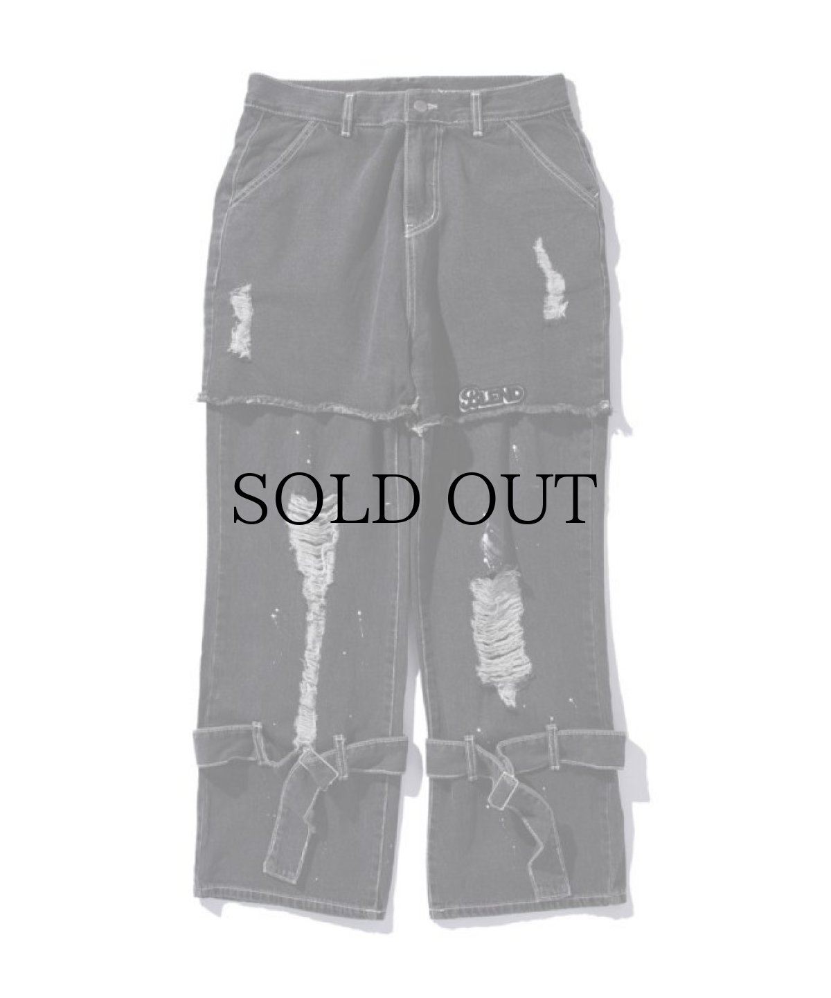 画像2: BLEND(ブレンド) / VELTING DAMAGE DENIM (2)