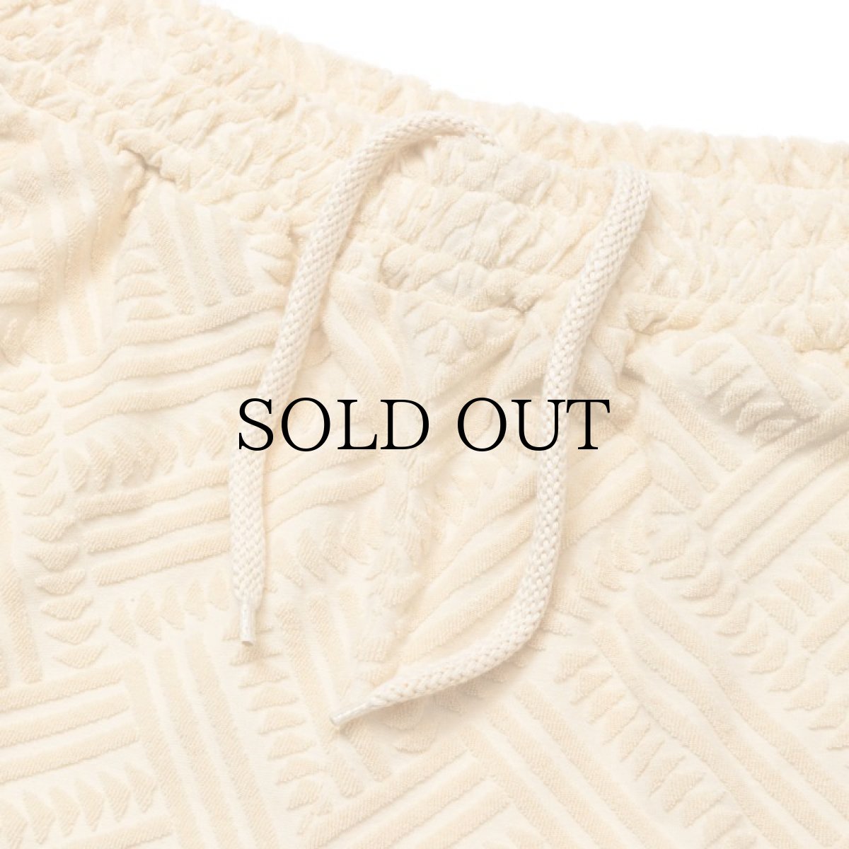 画像5: CALEE(キャリー) / PILE JACQUARD RELAX SHORTS (5)