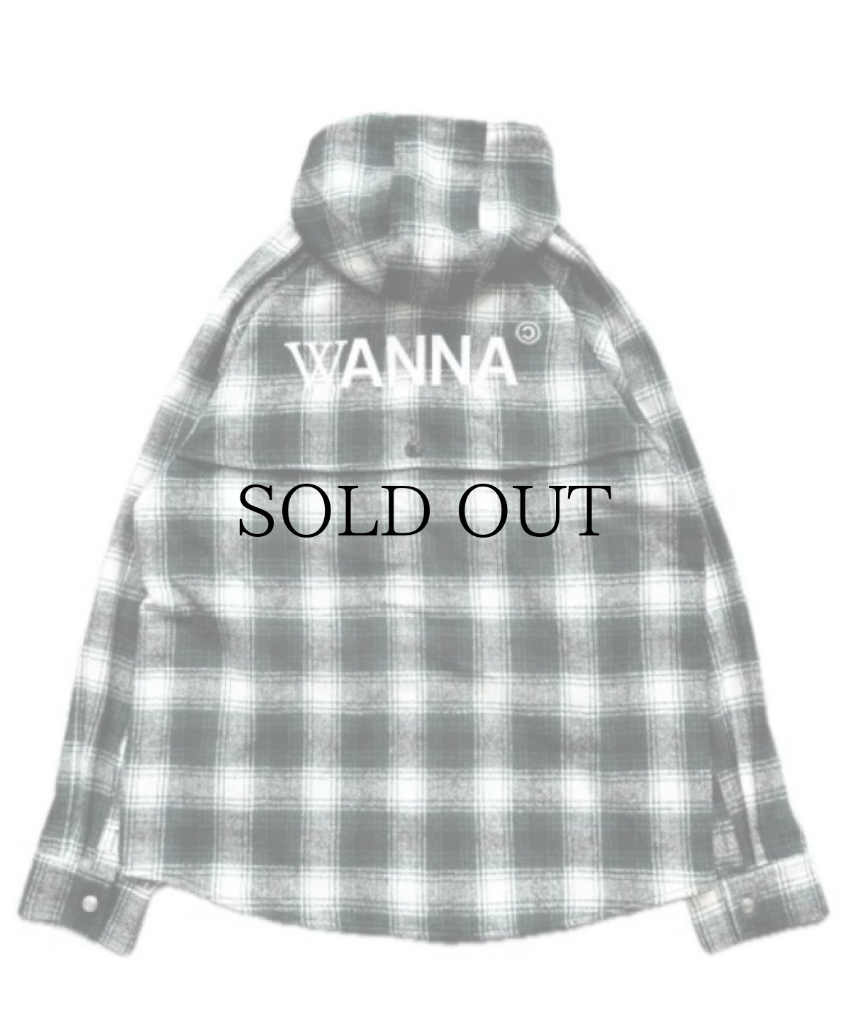 画像4: 【70%OFF】WANNA / WANNA Sherlock Hooded Flannel shirts (4)