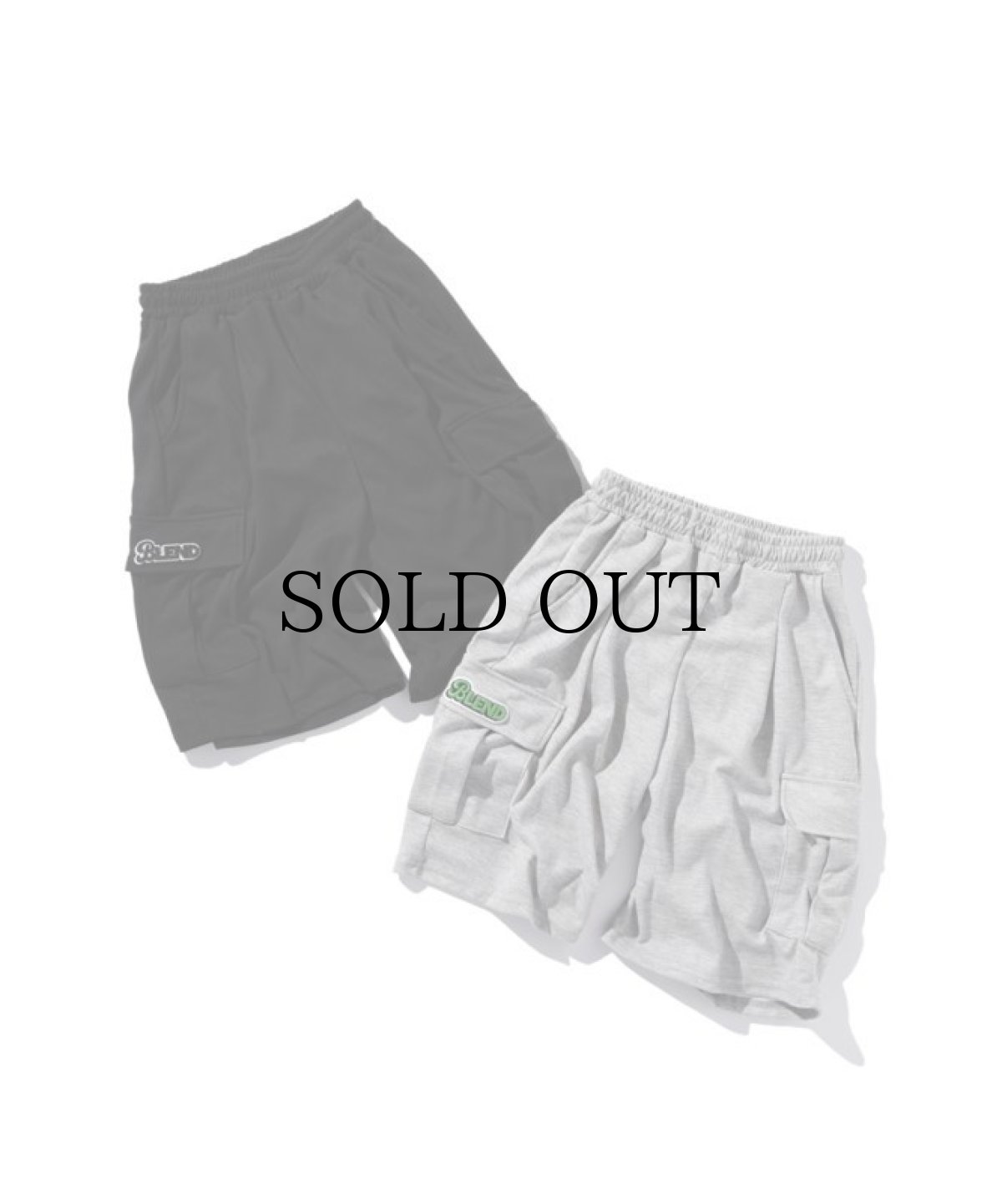画像1: BLEND(ブレンド) / SWEAT CARGO SHORTS (1)