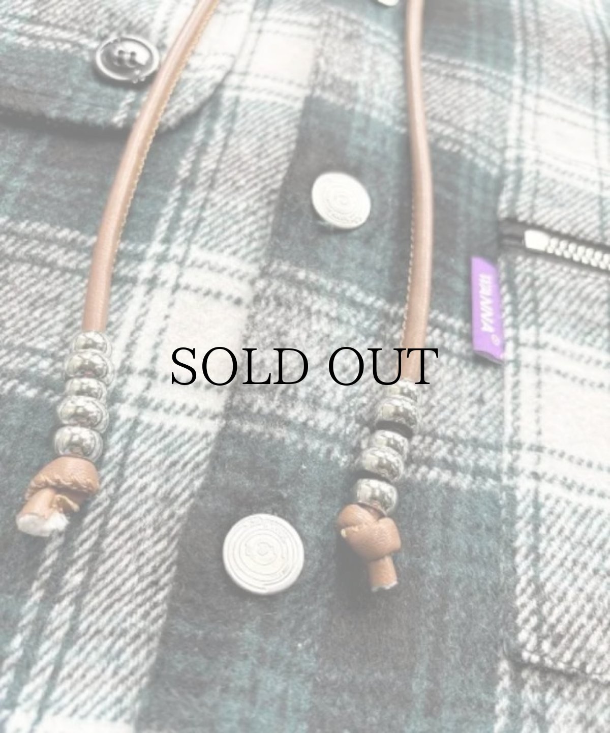 画像6: 【70%OFF】WANNA / WANNA Sherlock Hooded Flannel shirts (6)