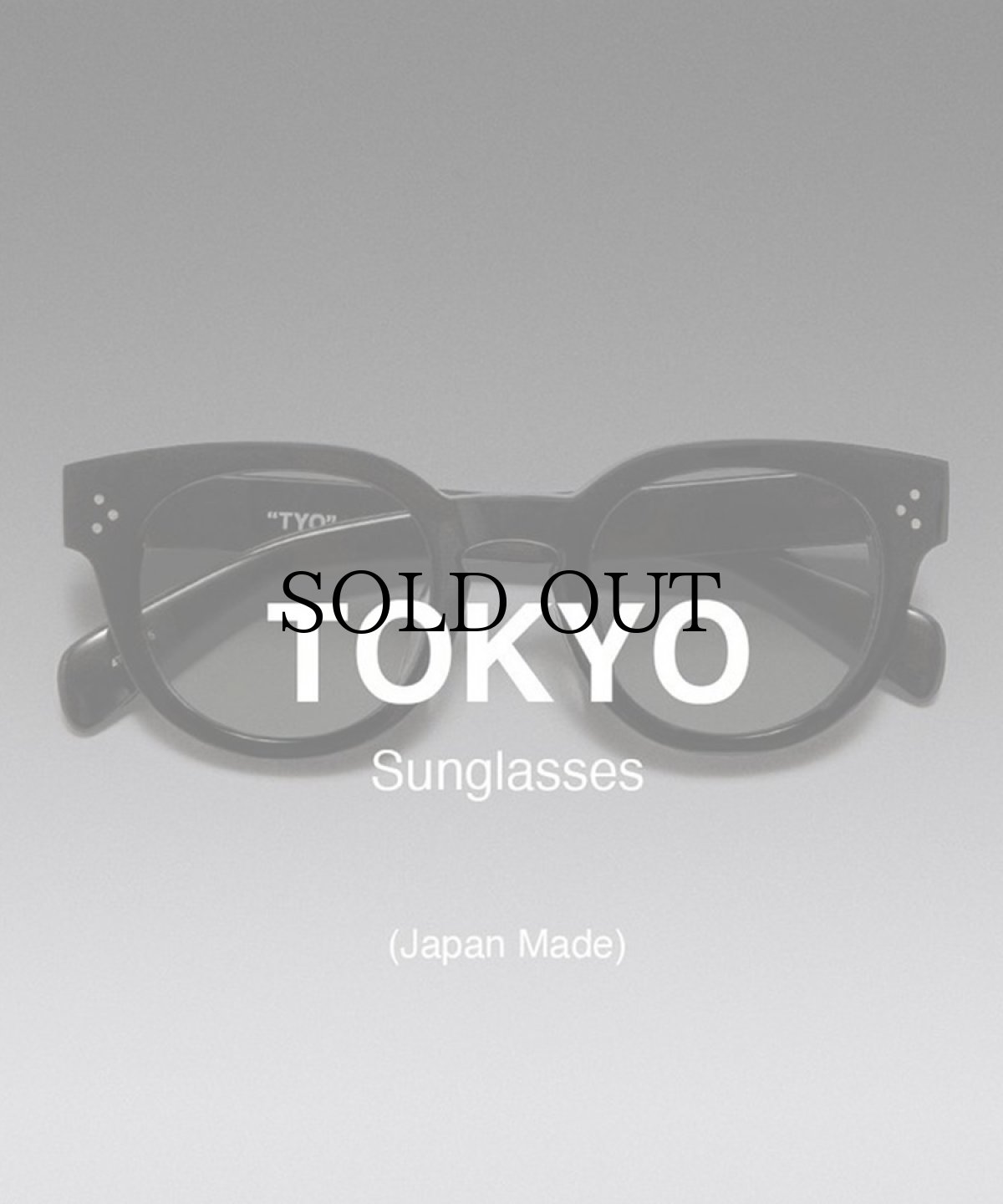 画像2: APPLEBUM(アップルバム) / "TYO" SUNGLASSES (JAPAN MADE) (2)