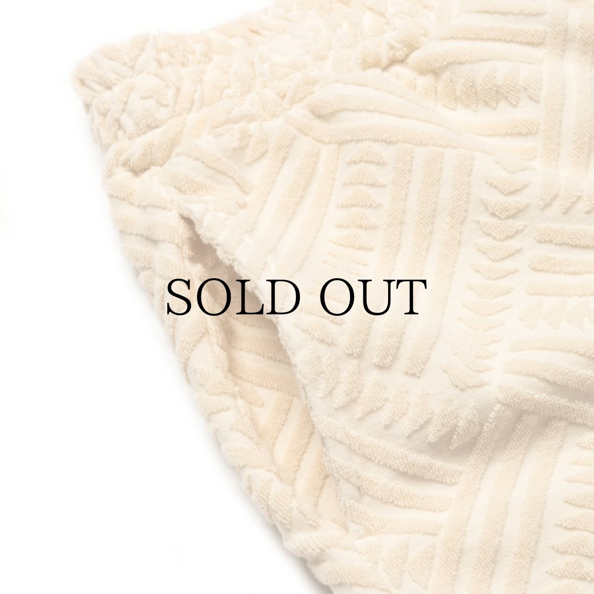 画像6: CALEE(キャリー) / PILE JACQUARD RELAX SHORTS (6)