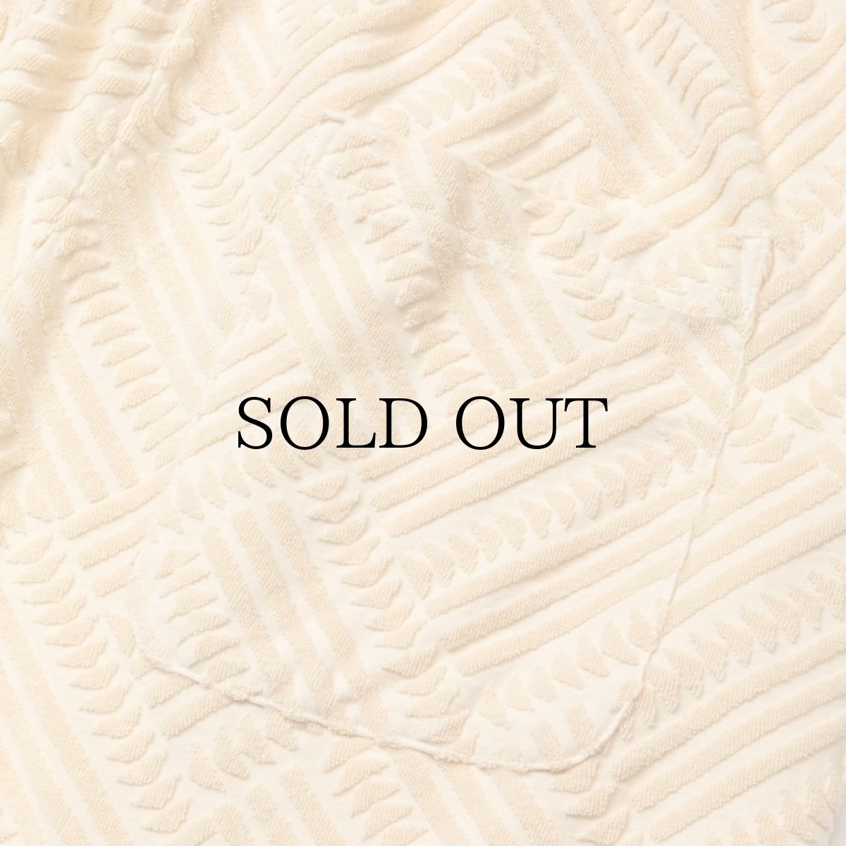 画像8: CALEE(キャリー) / PILE JACQUARD RELAX SHORTS (8)