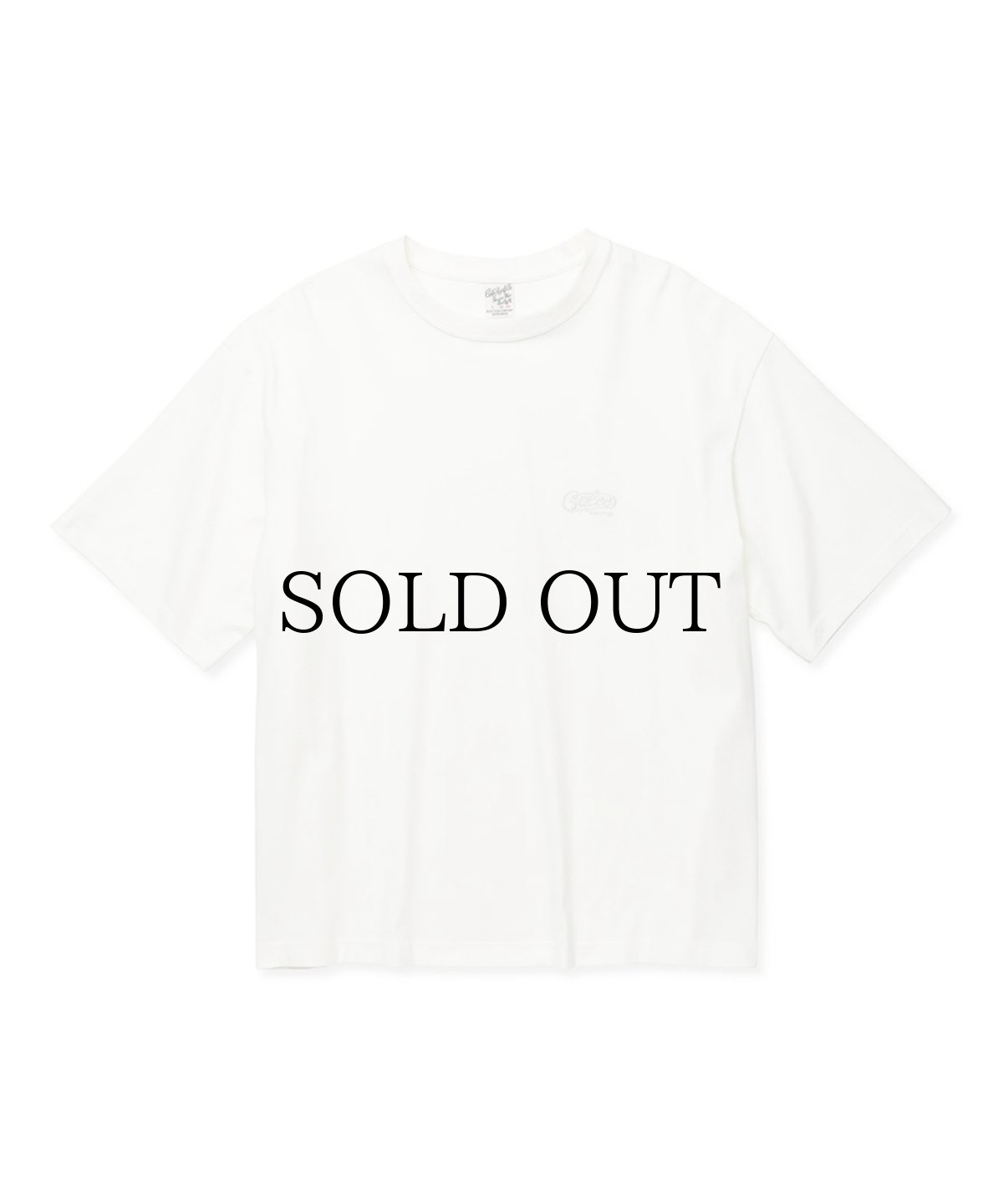 画像2: CALEE(キャリー) / EMBROIDERY DROP SHOULDER S/S TEE (2)